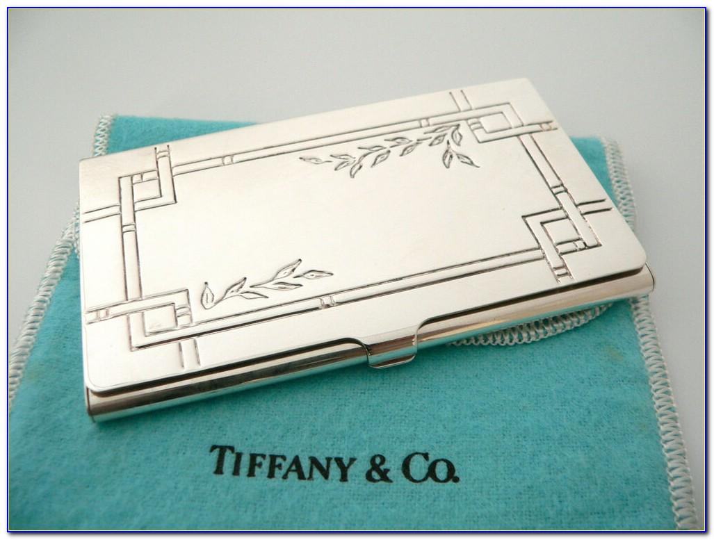 Tiffany Business Card Holder Ebay