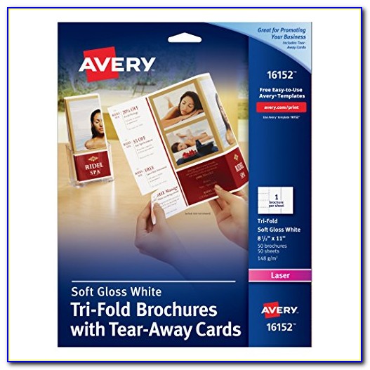 Tri Fold Brochure Holder With Business Card Holder