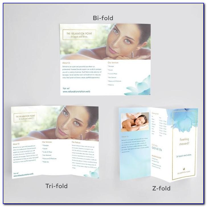 Tri Fold Brochure Template Vistaprint
