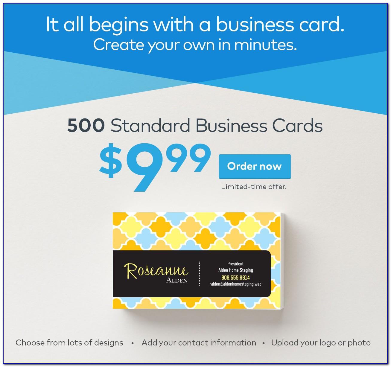 Vistaprint Linen Business Cards Review