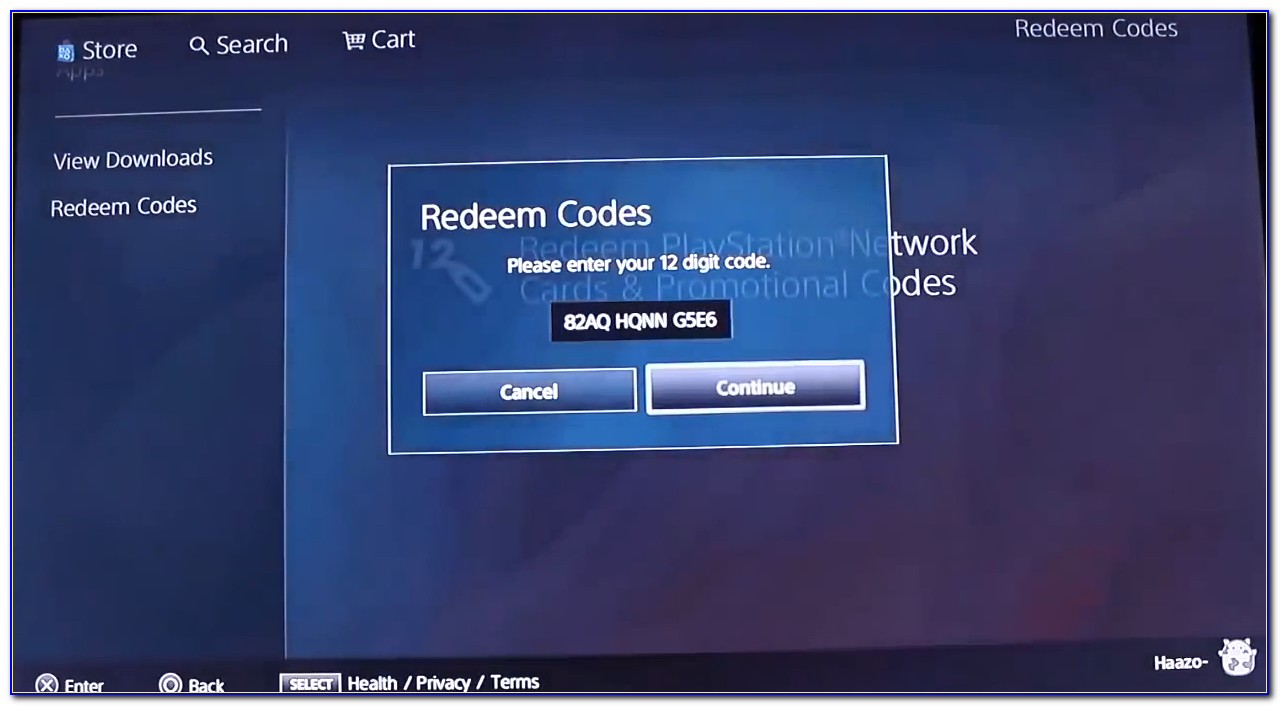 $50 Playstation Store Gift Card Free