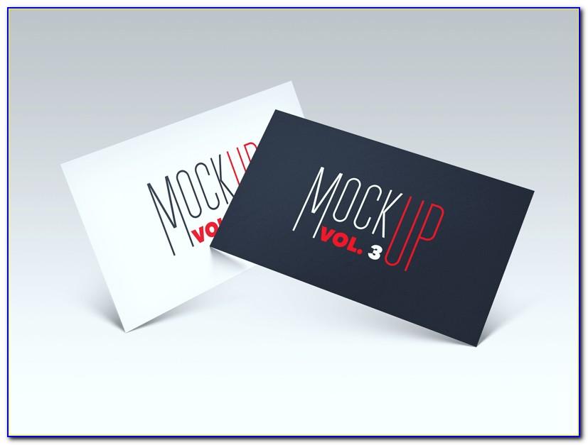Business Card Mockup Psd File Free Download