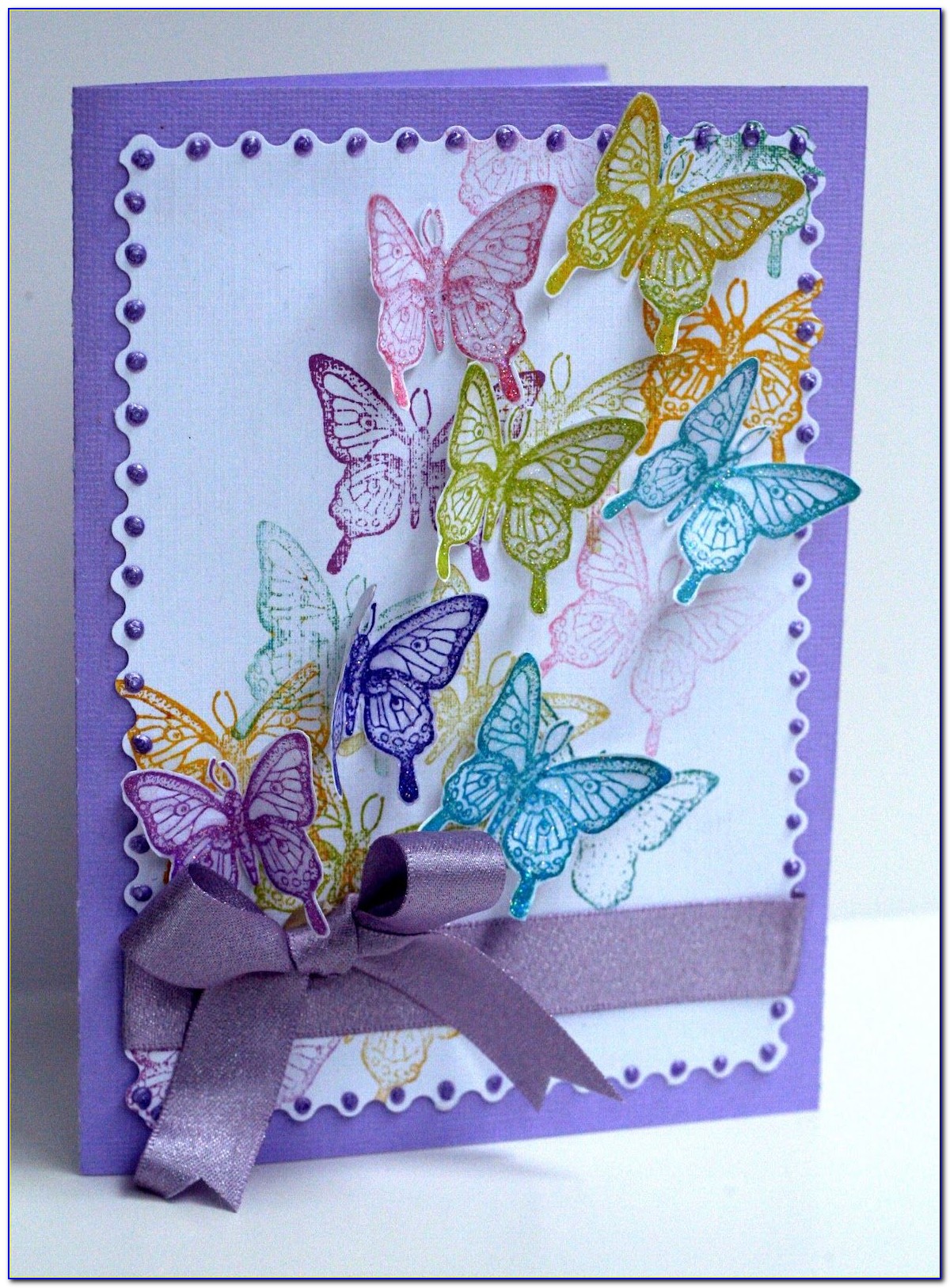 Butterfly Birthday Card Template