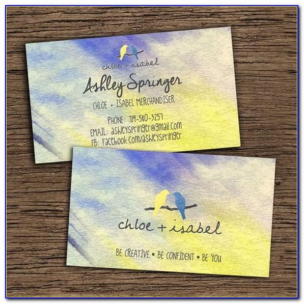 Chloe And Isabel Business Cards