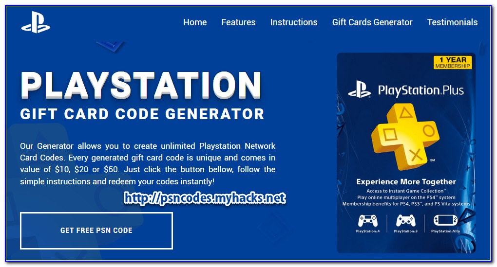Free 50$ Playstation Network Card Codes