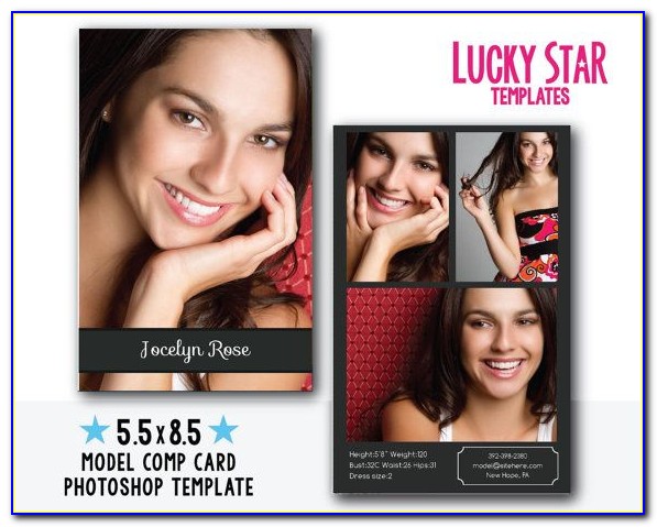 Free Online Comp Card Template