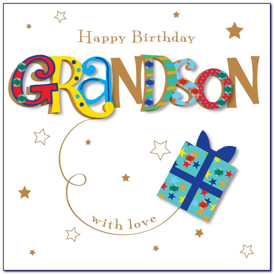 Grandson Birthday Cards Free