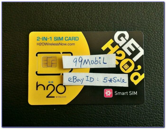 H2o Wireless Sim Card Activation