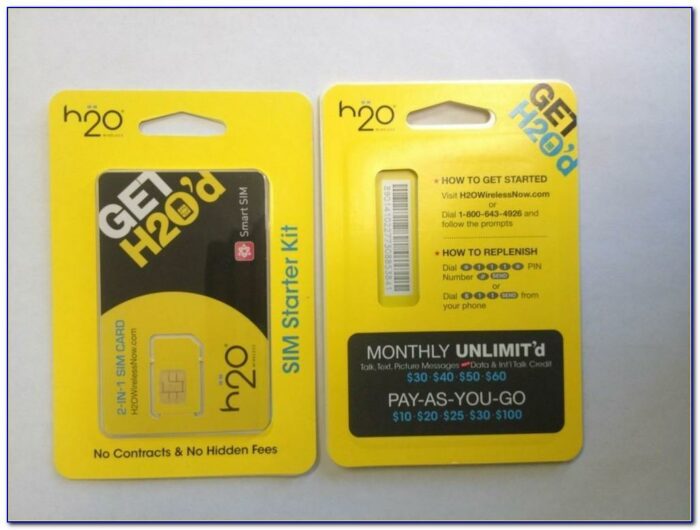 H2o Wireless Sim Card Target