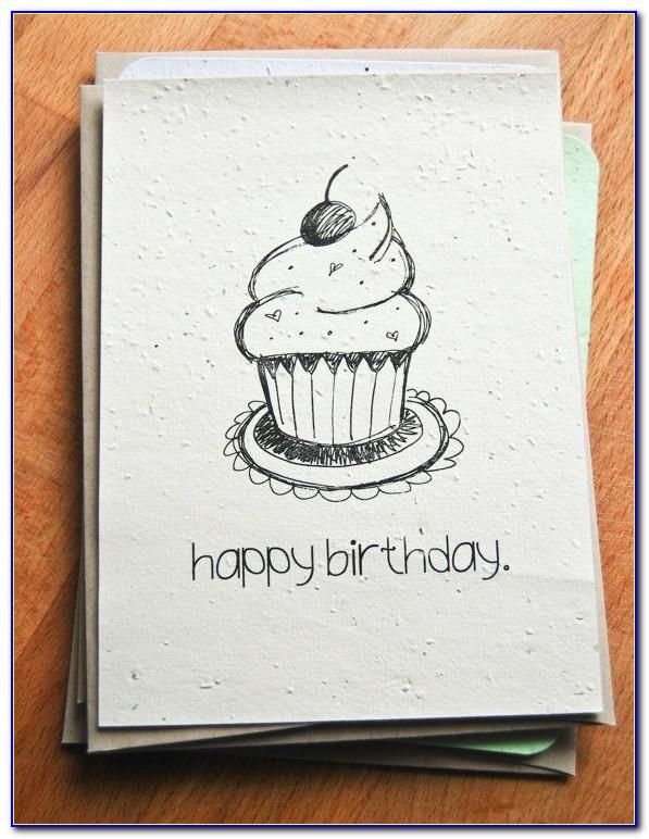 Happy Birthday Drawings For Card