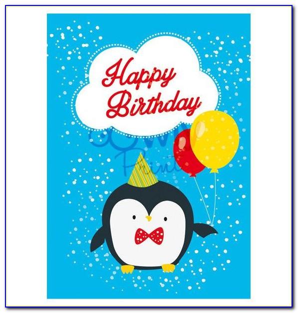 Happy Birthday Greeting Card Pdf