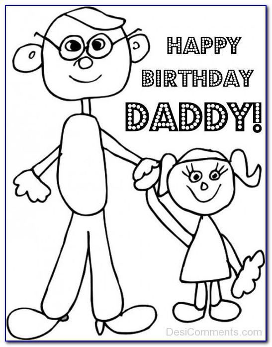 Happy Birthday Line Drawing Cards