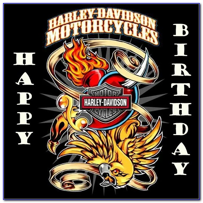 Harley Davidson Birthday Cards Uk