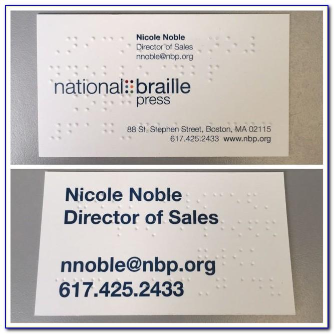 Impressor Braille Business Card Embosser