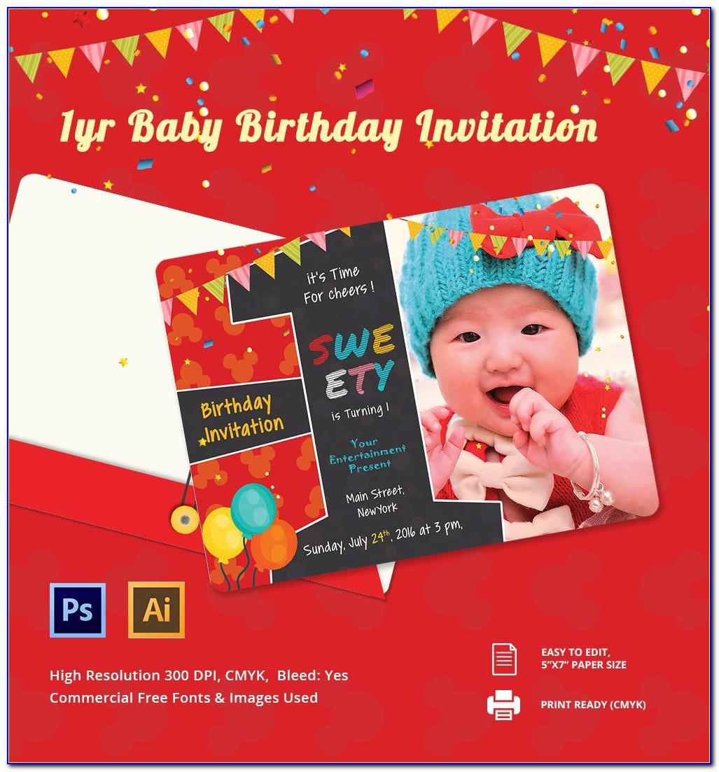 Invitation Card For Birthday Free Download