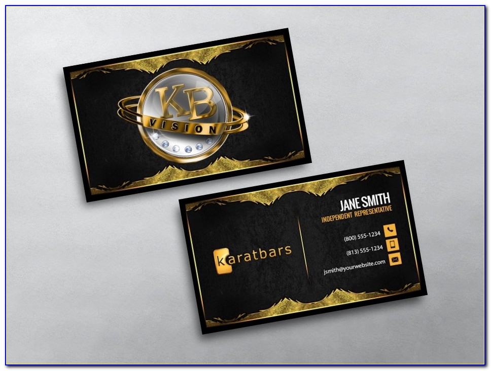 Karatbars International Business Cards