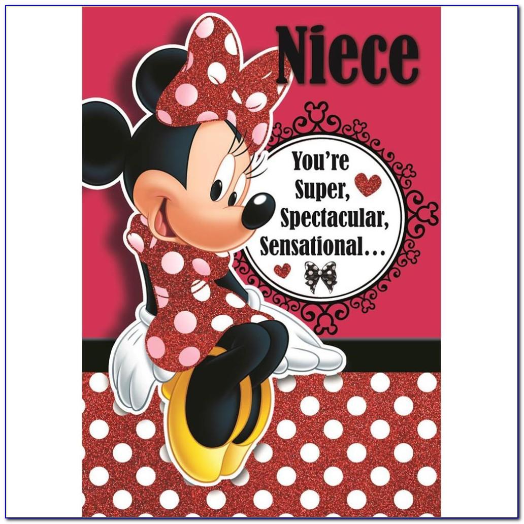 Minnie Birthday Card Printable