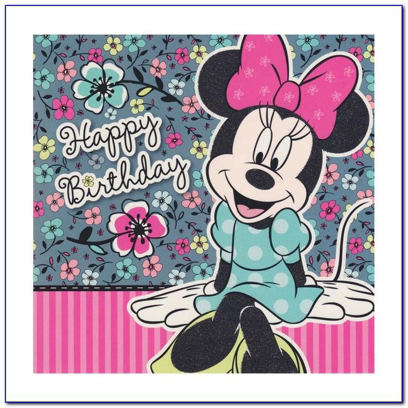 Minnie Birthday Cards