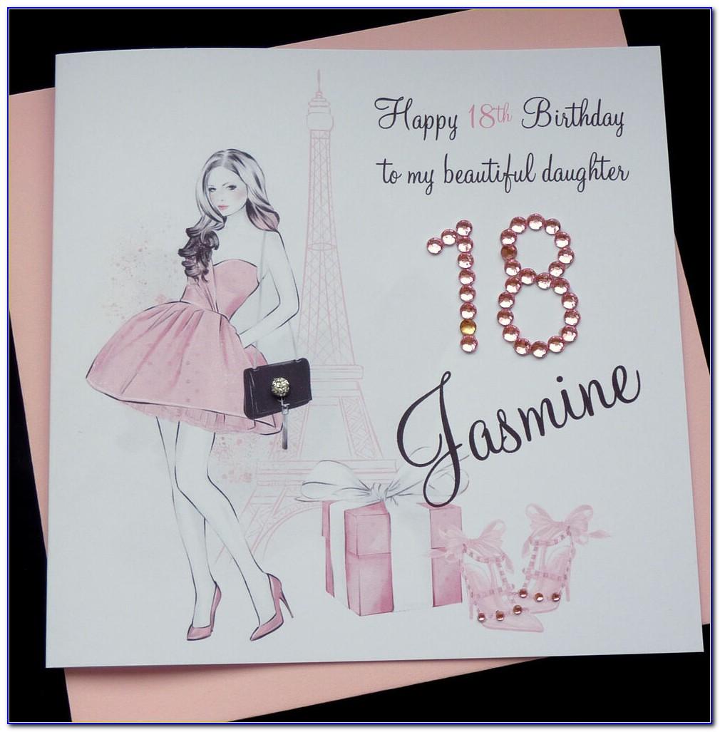 Personalised Daughter 40th Birthday Cards