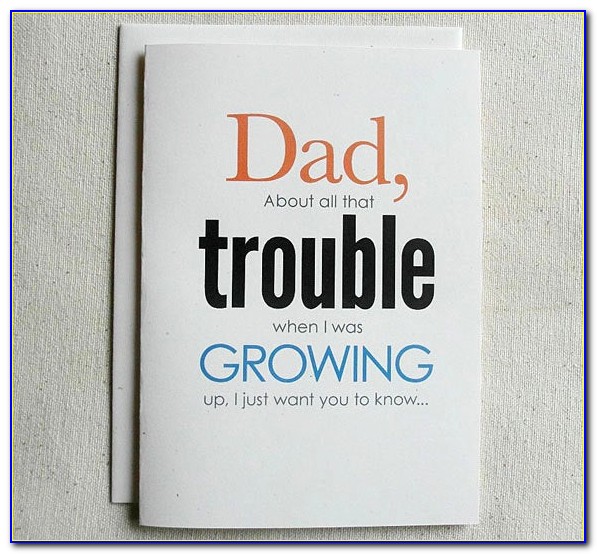 Printable Birthday Cards For Daddy From Son