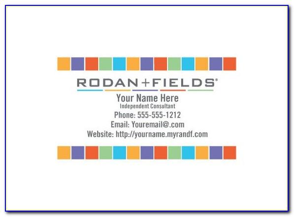 Rodan Fields Business Cards