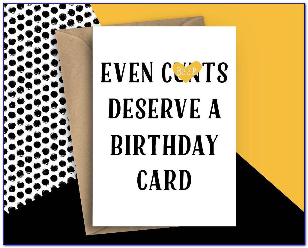 Rude Birthday Cards Delivered