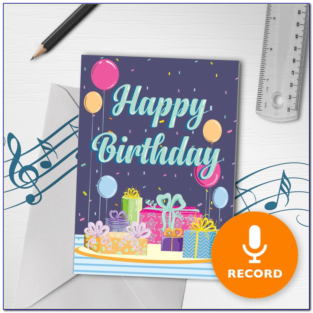 Singing Happy Birthday Cards With Name