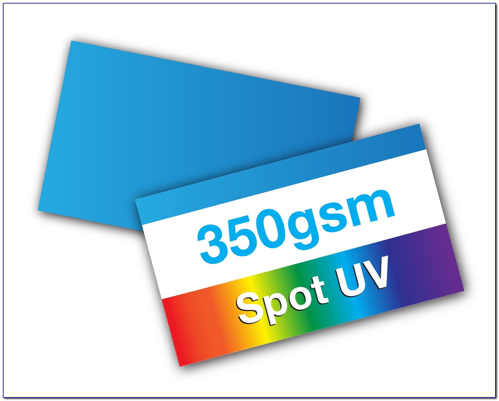 Spot Uv Business Cards India