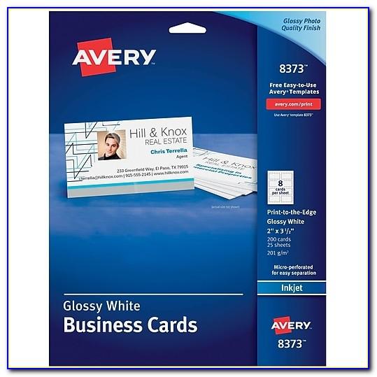 Staples Avery Business Card Pages