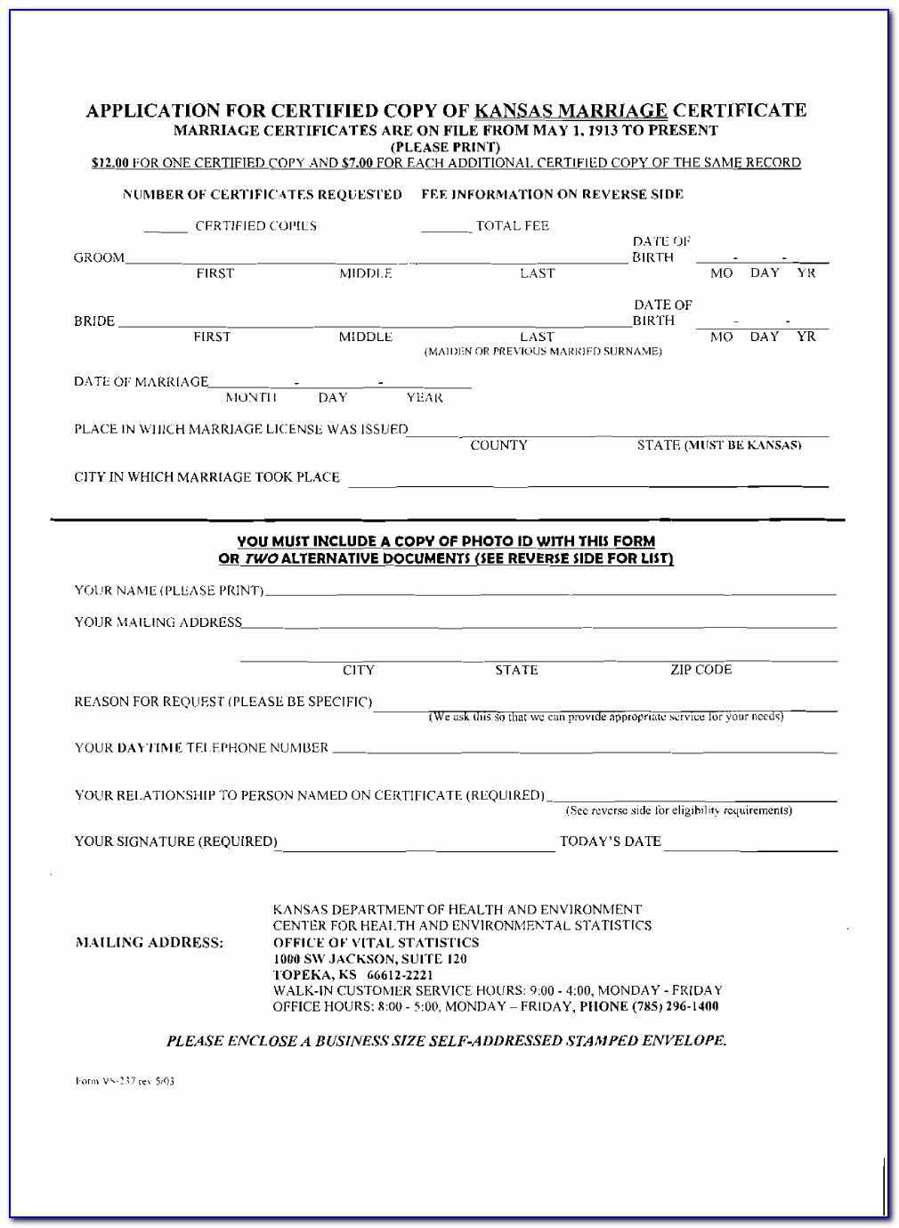 Apply For Marriage Certificate Ontario