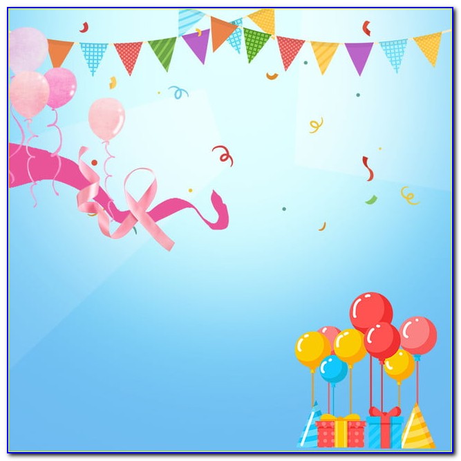 Balloon Invitation Card Design