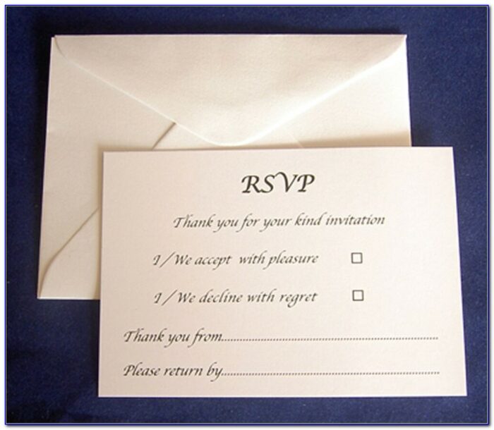 Baptism Invitations With Rsvp Cards