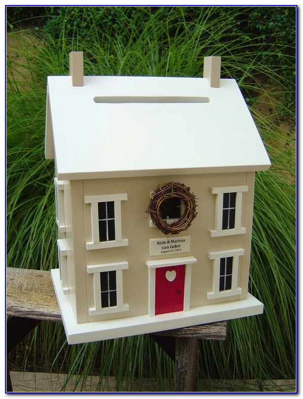 Birdhouse Wedding Card Box