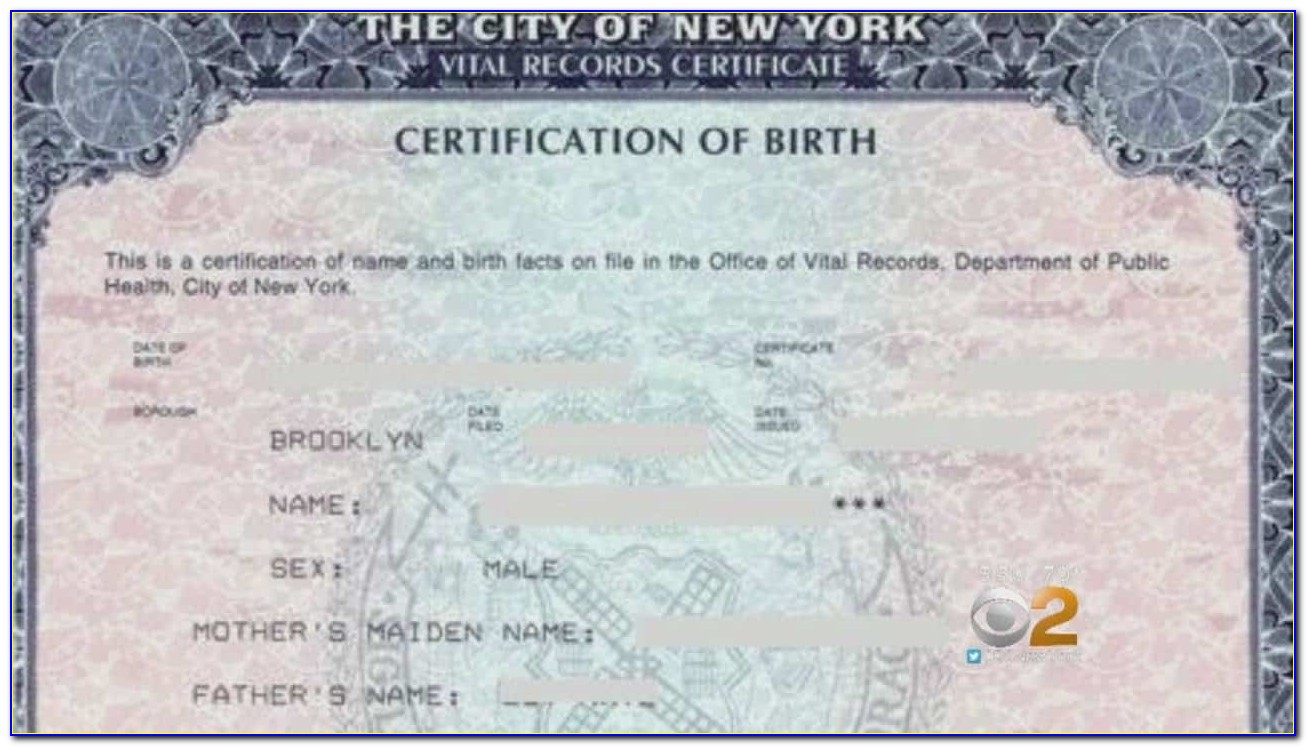 Birth Certificate Apostille New York City