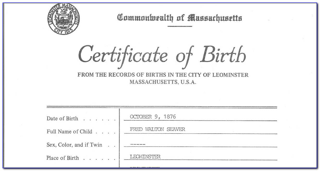 Birth Certificate Lansing Mi