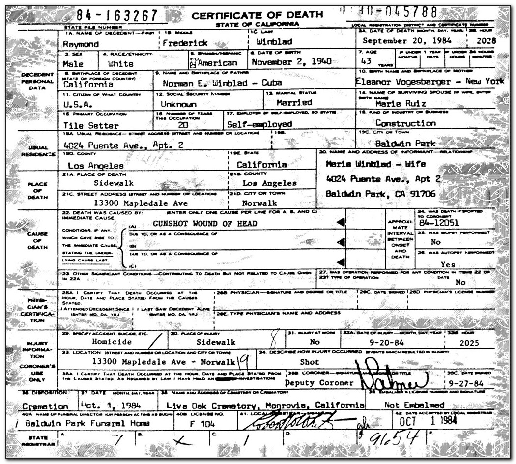 Birth Certificate Norwalk Price