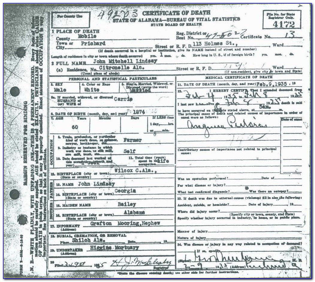 Birth Certificate Replacement Slidell Louisiana