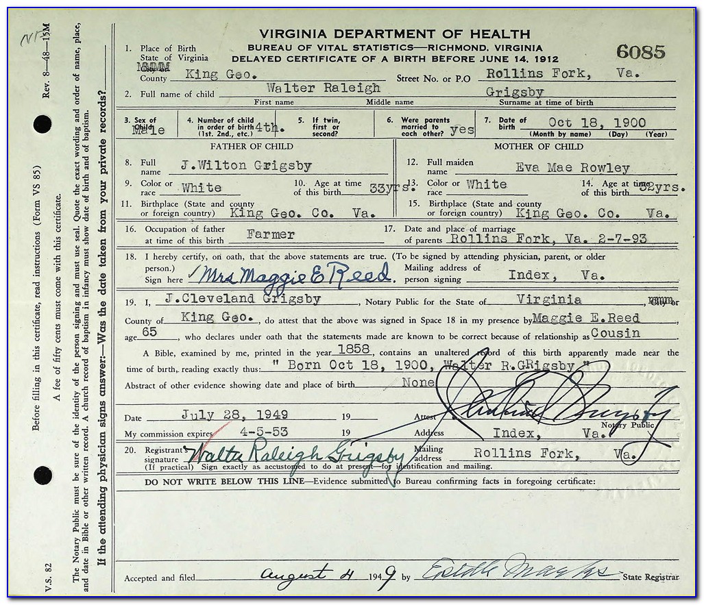 Birth Certificate Riverside County Ca