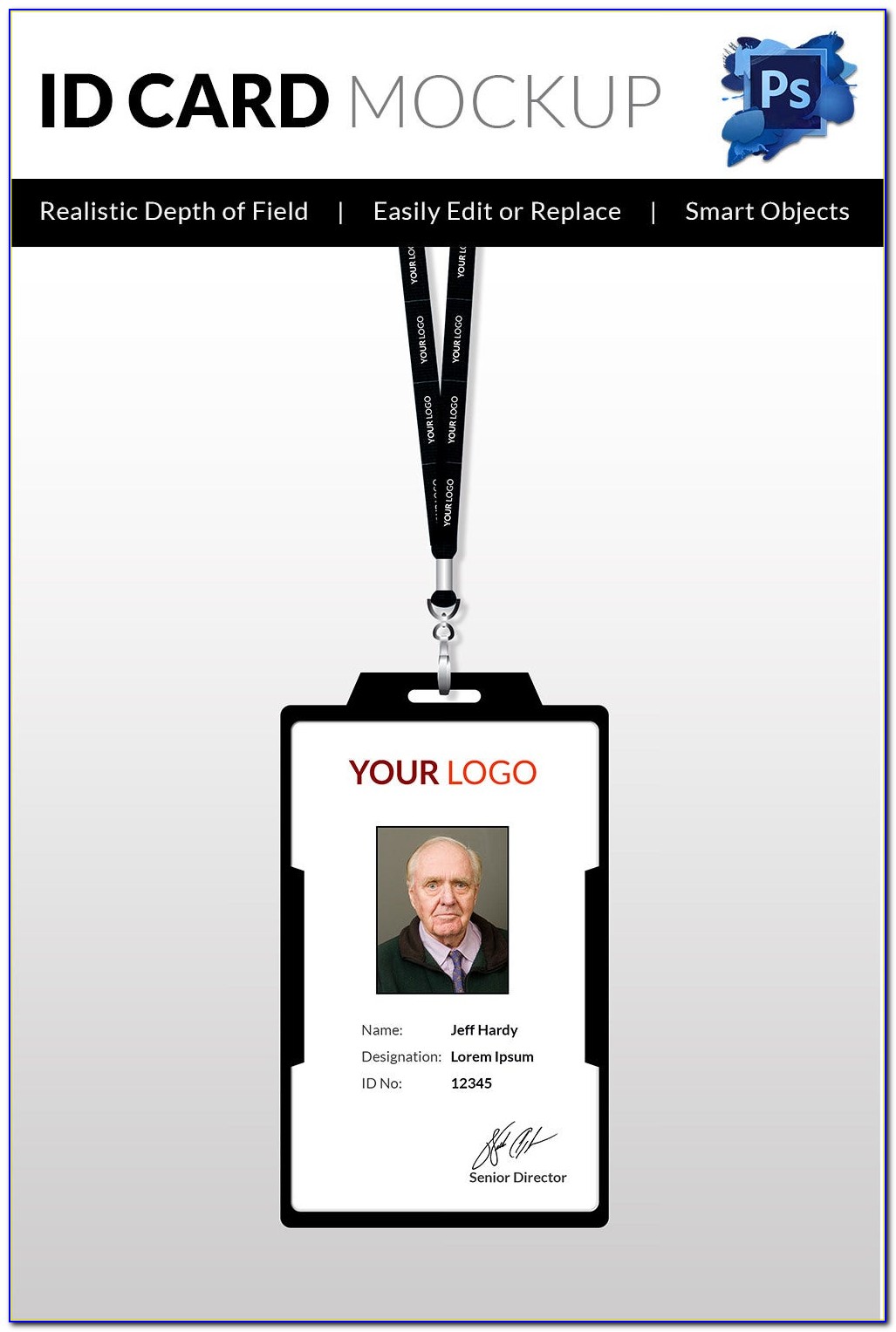 Blank Id Card Template Free Download