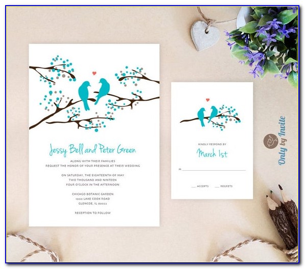 Cheapest Wedding Invitations With Rsvp Cards