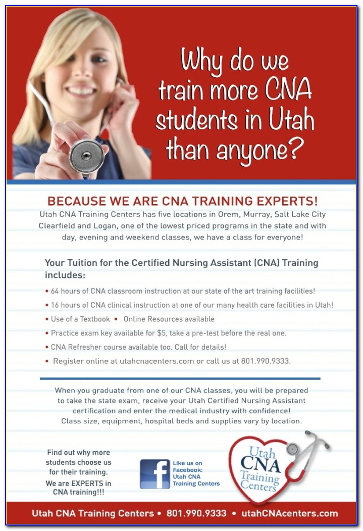 Cna Program Utah