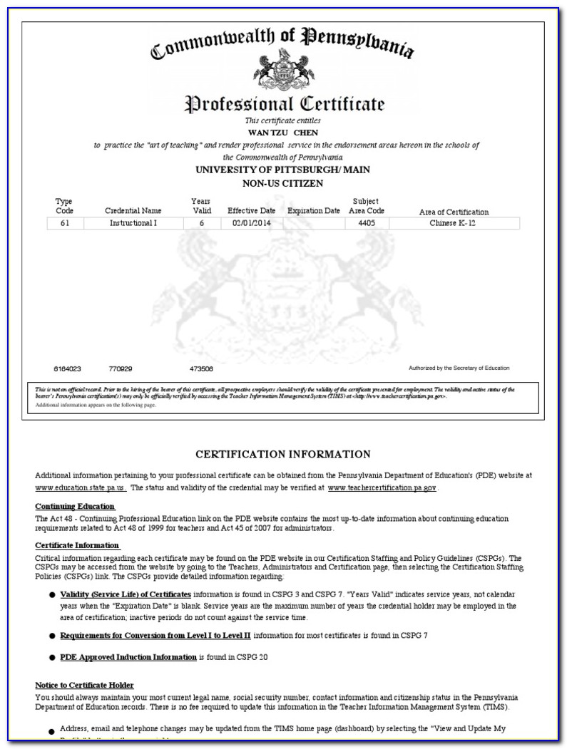 Florida Department Of Education Teacher Certification Lookup