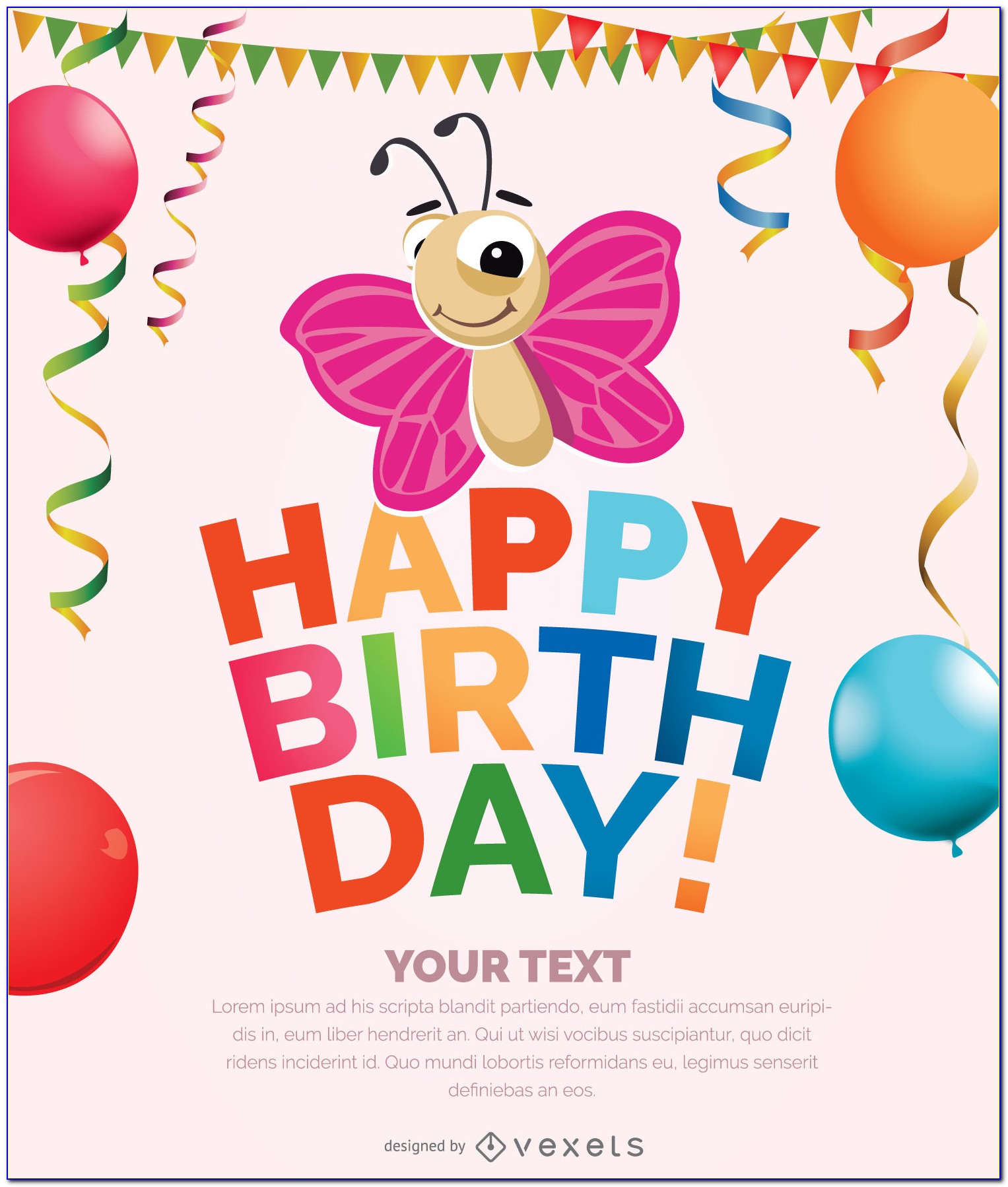 Happy Birthday Invitation Card In Telugu