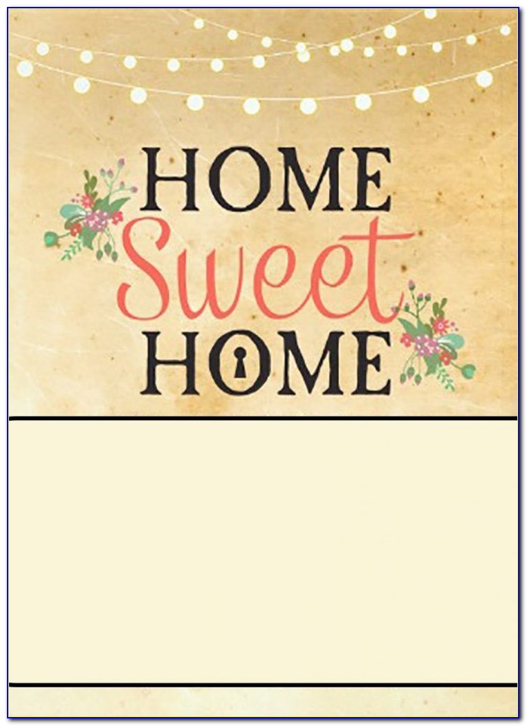 House Warming Invitation Card Template