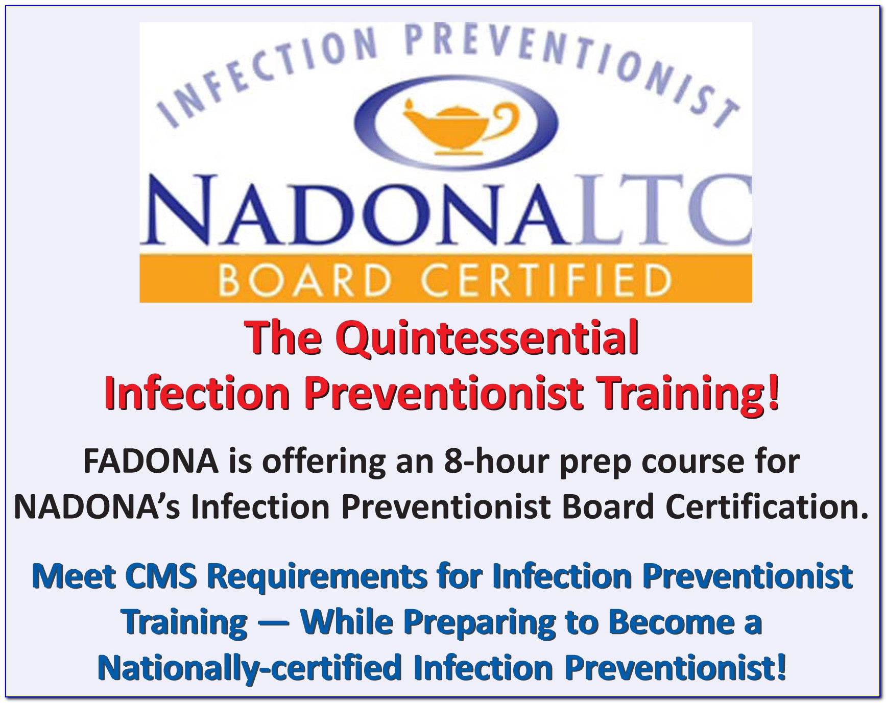 Infection Preventionist Board Certification
