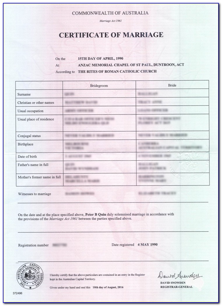 Marriage Certificate Apostille Chennai