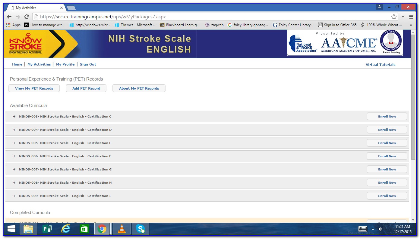 Nih Stroke Scale Certification Answers Group C