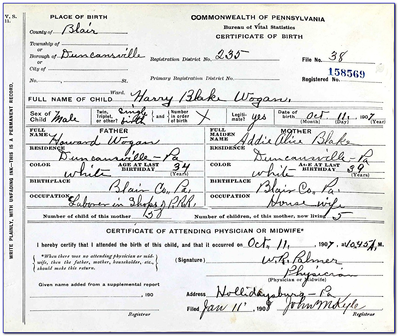 Order Birth Certificate Norwalk Ca