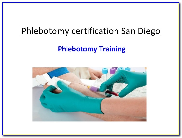 Phlebotomy Certification Exam Florida