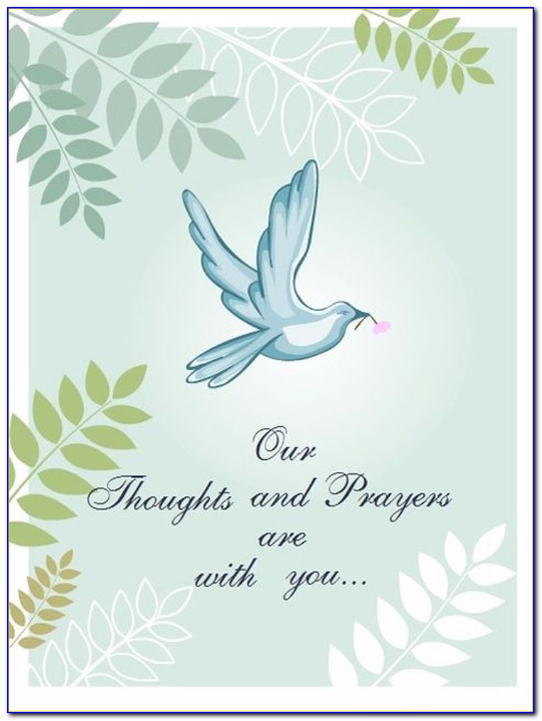 Printable Funeral Cards